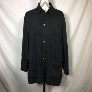 Riscatto Men’s/Women’s Black Silk Jacket L